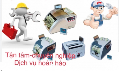 Dịch vụ bảo trì vệ sinh máy đếm tiền tại nhà
